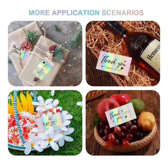 FZR Legend 120Pcs Thank You Cards Small Business, Mini 6 Styles Thank You. NEW - Picture 4 of 7